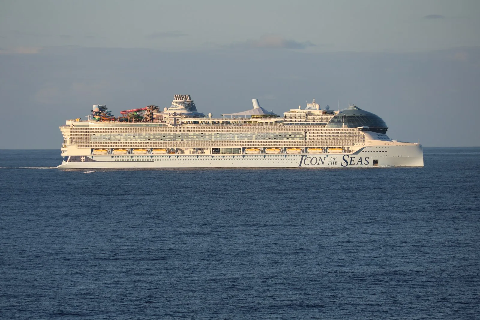 Icon of the Seas à Philipsburg le 15 septembre