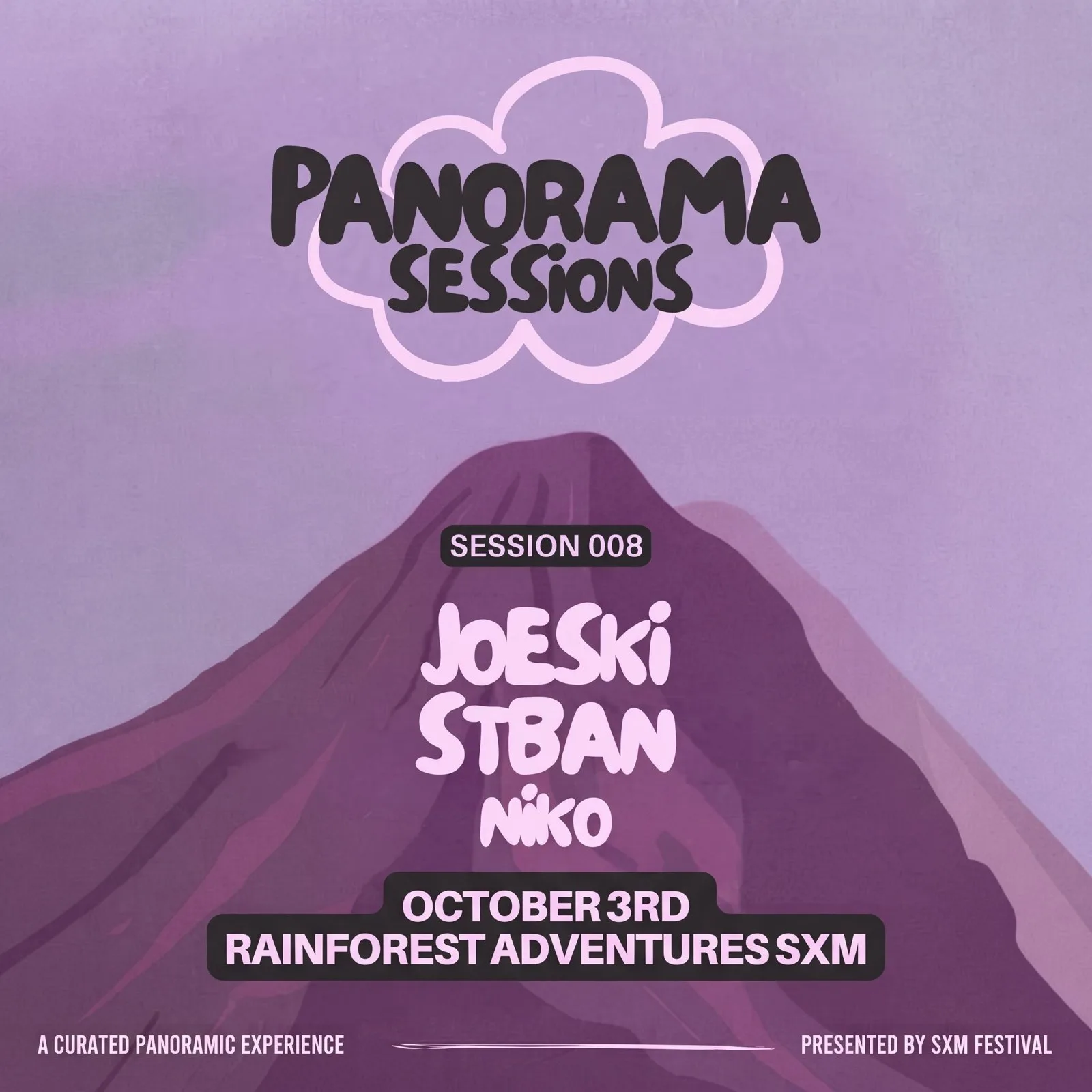Panorama Sessions 008 : électro au sommet à Rockland Estate
