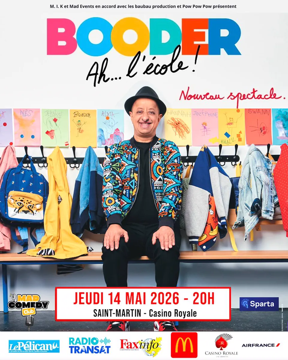 Booder - Ah... l'école ! au Casino Royale