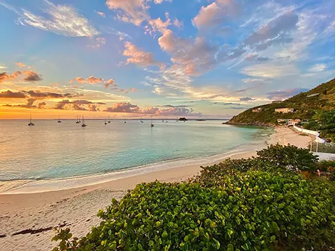 Petite Plage devant le Grand Case Beach Club