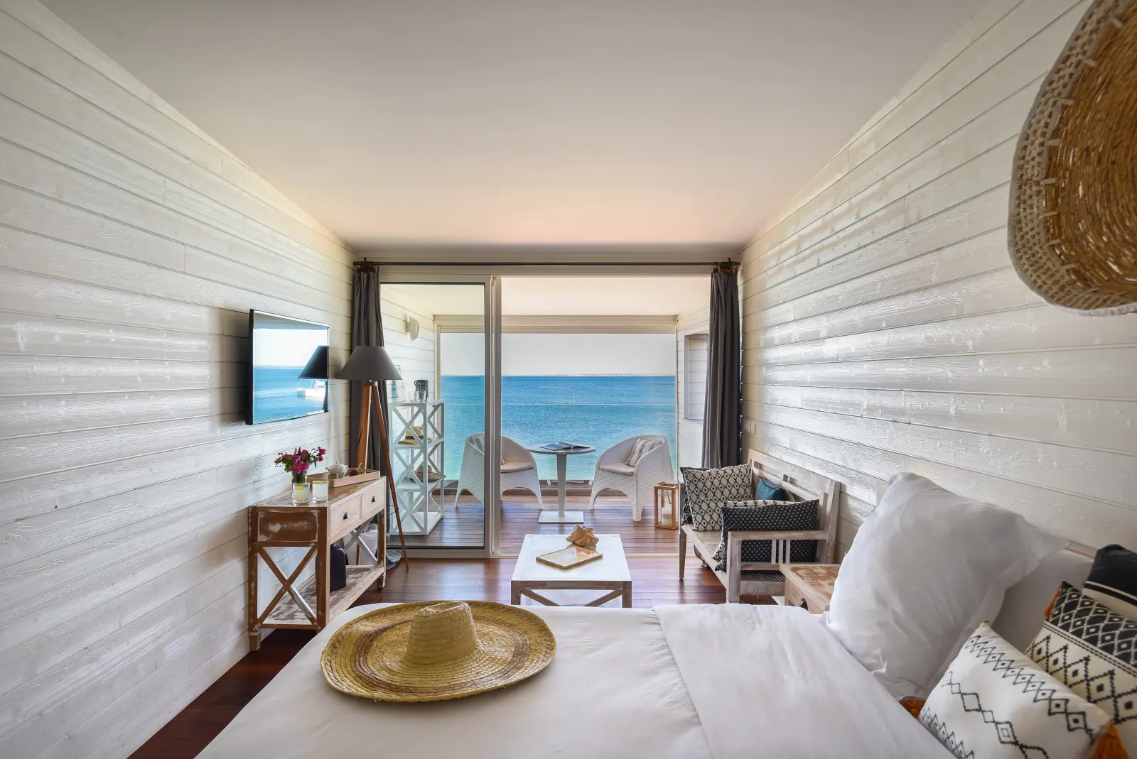 Chambre Superieure avec lit king-size a Le Temps des Cerises