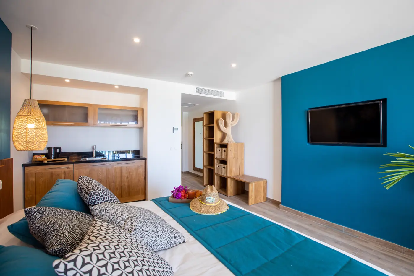 Chambre lumineuse a Orient Beach Hotel