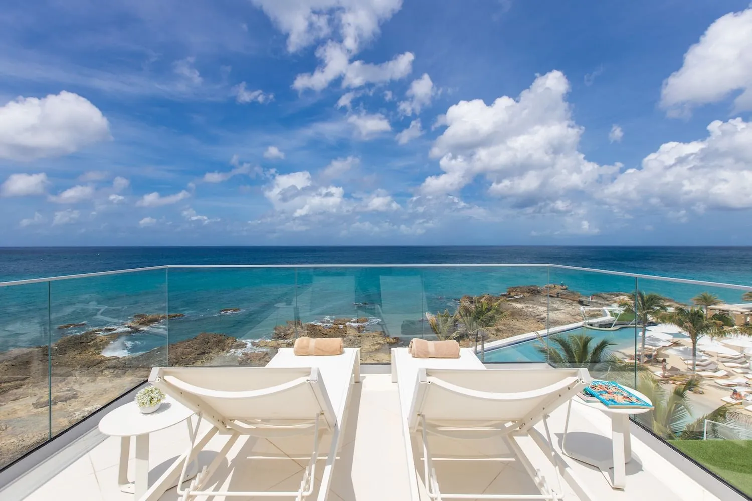 Terrasse Penthouse vue ocean a The Morgan Resort