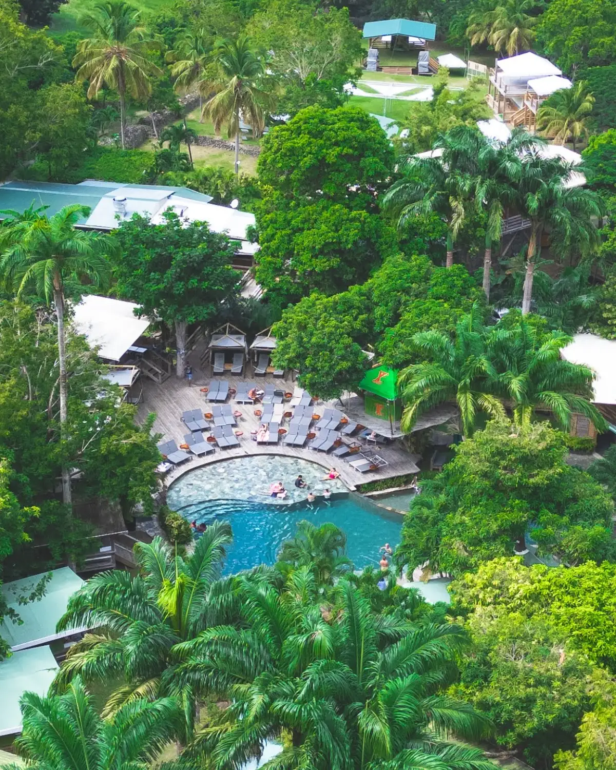 Loterie Farm, forêt tropicale de Saint-Martin