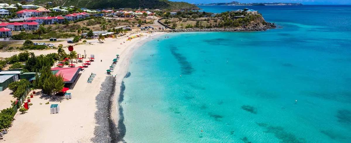 Happy Bay accessible à pied depuis Friar’s Bay