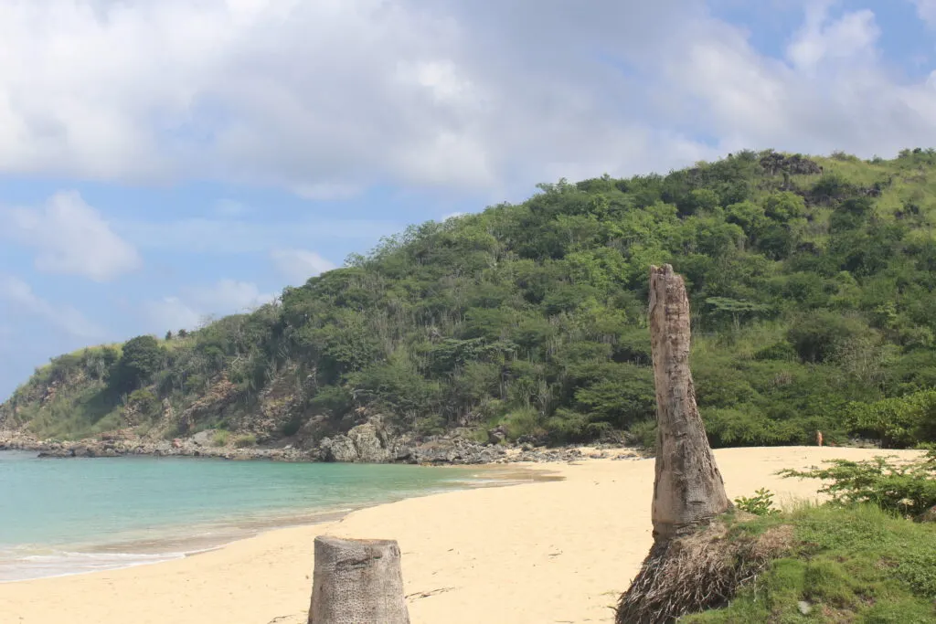 Anse sauvage de Happy Bay entre Friar's Bay et Grand Case