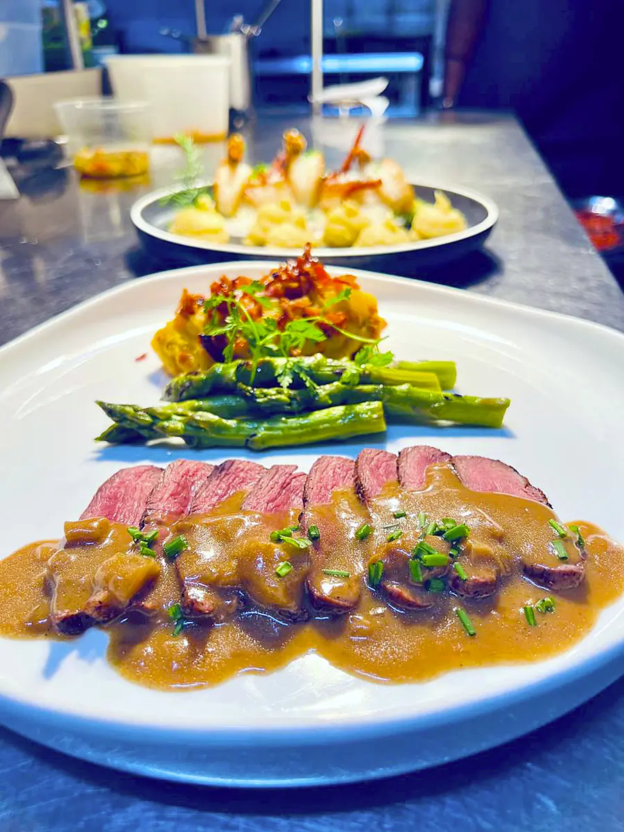 Le Cottage - Assiette de cuisine française gastronomique