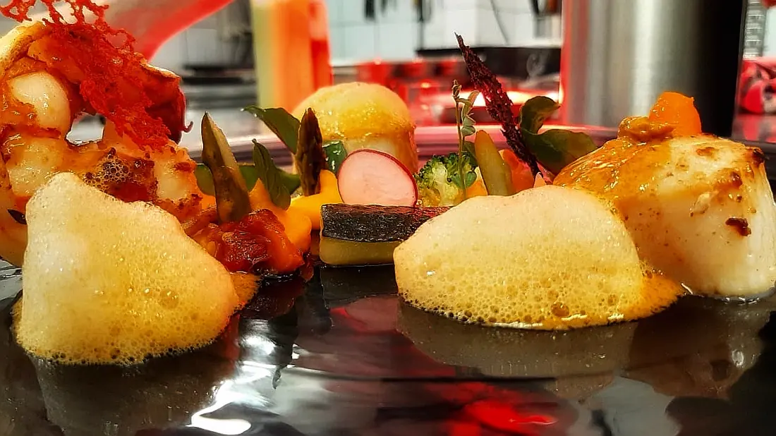 Le Pressoir - Assiette gastronomique aux saveurs de la mer