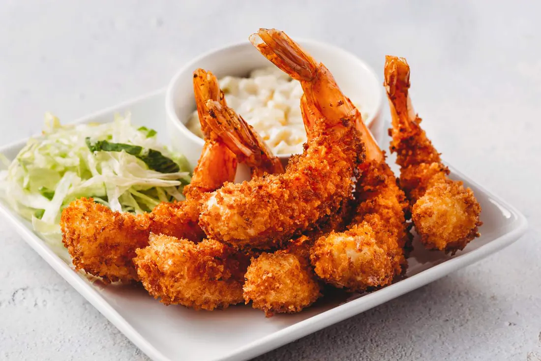 Pineapple Pete - Assiette seafood avec crevettes croustillantes