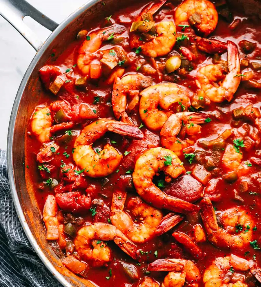 Pineapple Pete - Plat aux crevettes et sauce épicée