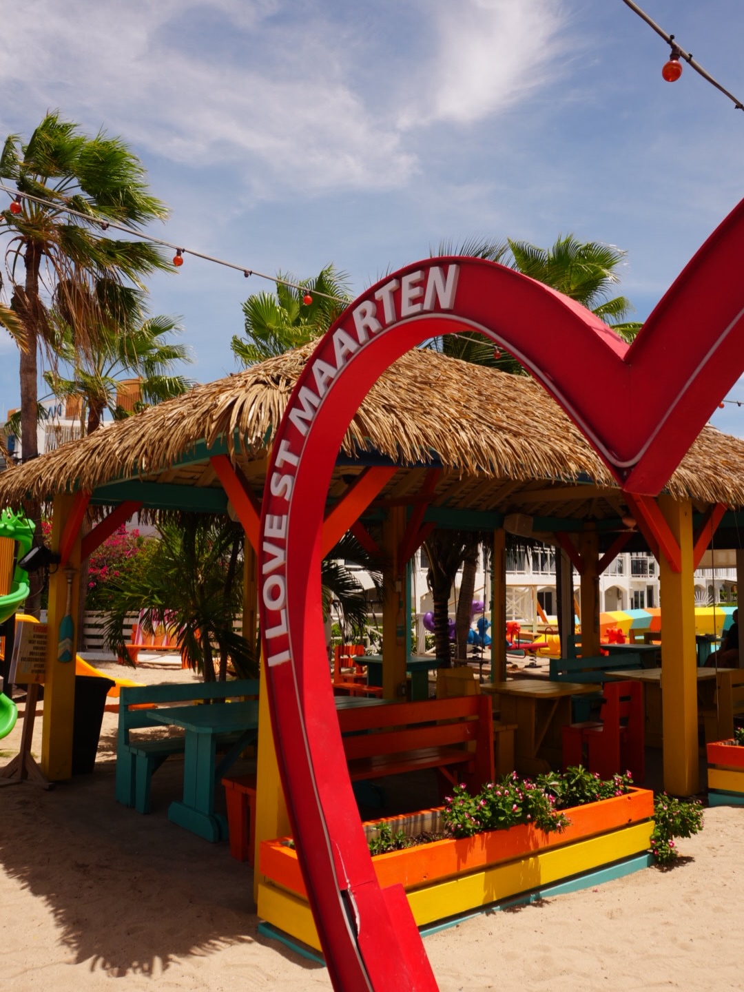 Sandbar SXM - Cocktails et coucher de soleil sur Maho