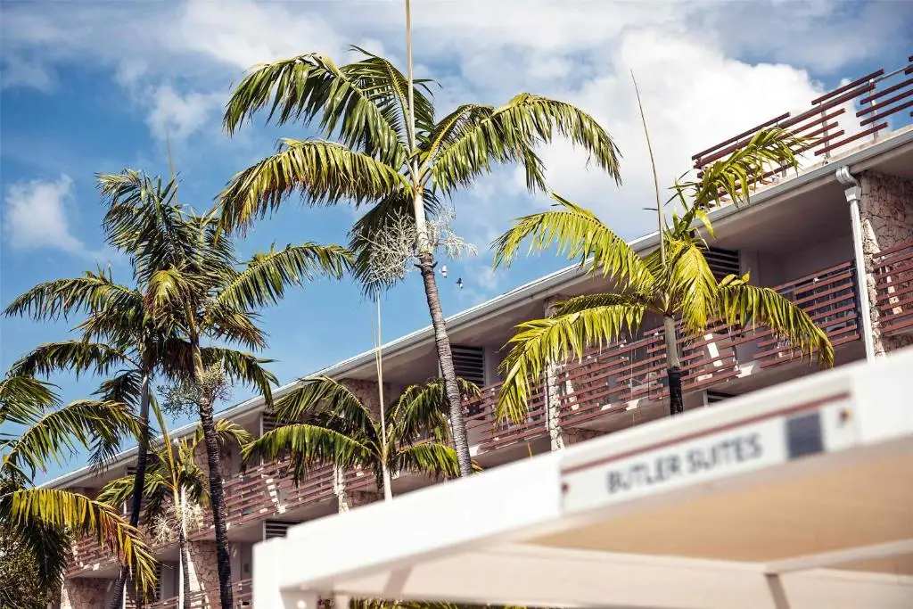 Les Butler Suites entre les palmiers