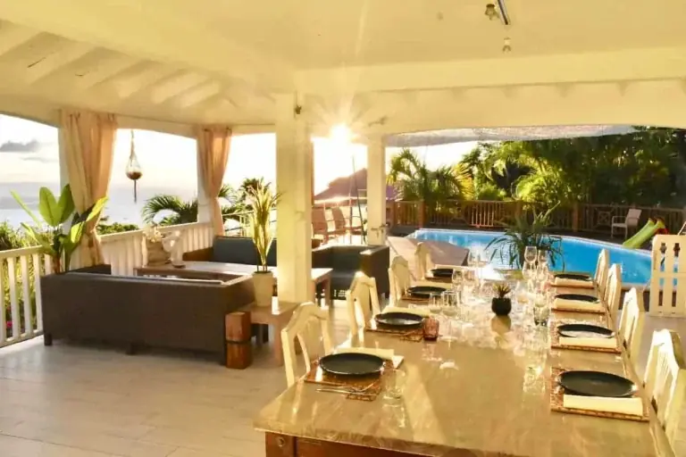 La Villa Hibiscus - Intérieur du restaurant