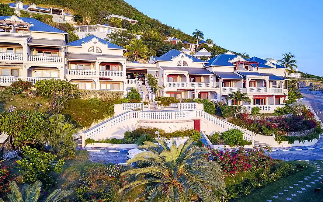 Hotel L'Esplanade sur les hauteurs de Grand Case