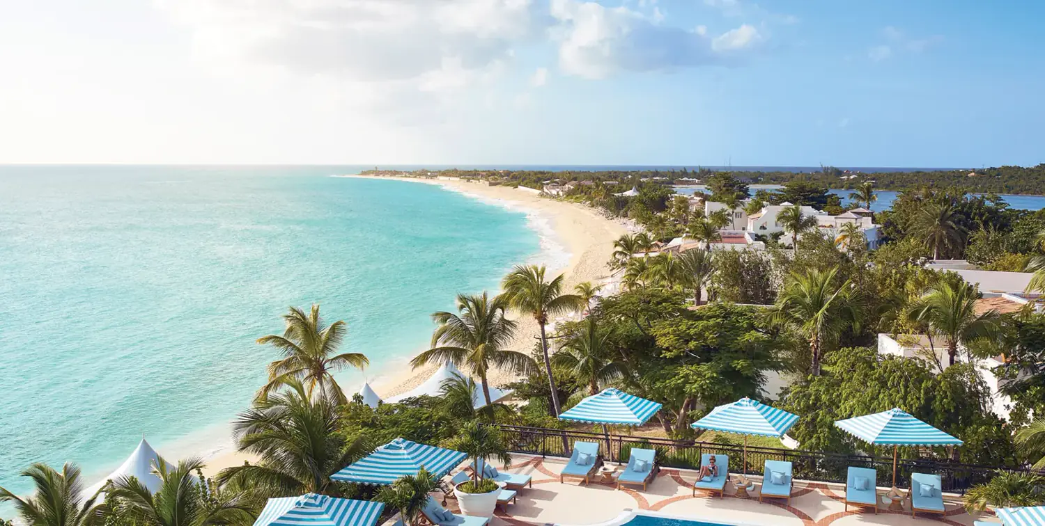 La Samanna, hôtel de luxe à Baie Longue, Saint-Martin