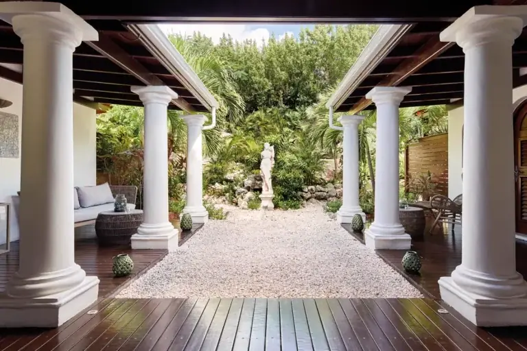 Spa de La Samanna dans les jardins tropicaux