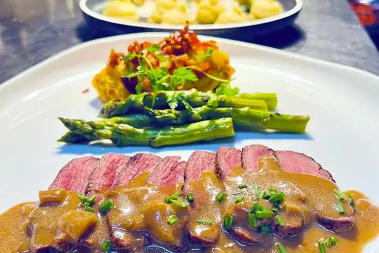 Le Cottage - Assiette de cuisine française gastronomique